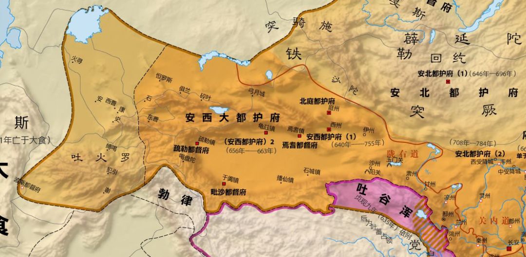 统治西域地区,五胡十六国时期,新疆地区被很多少数民族政权占领