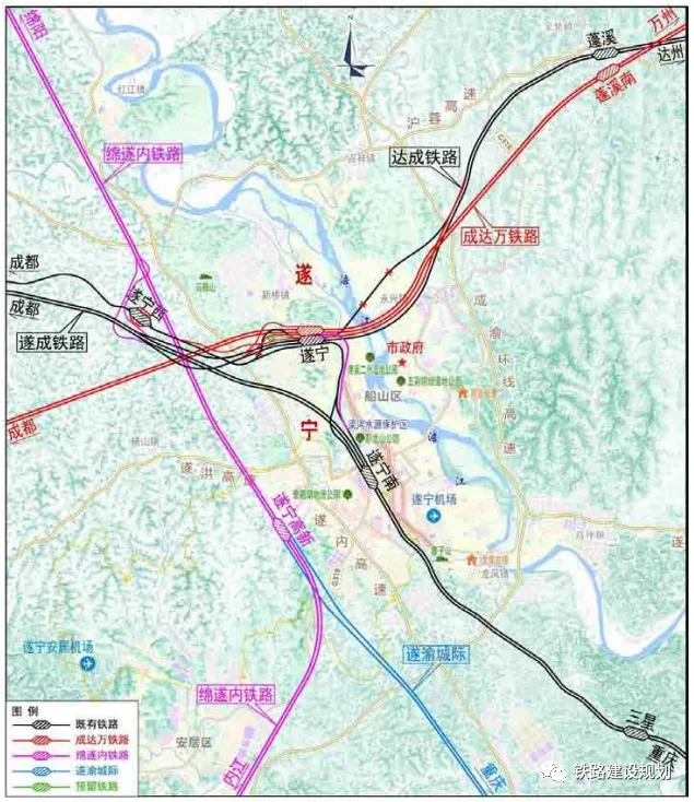 成达万高铁成都至达州段环评公示方案详解将实现上海至拉萨朝发夕至