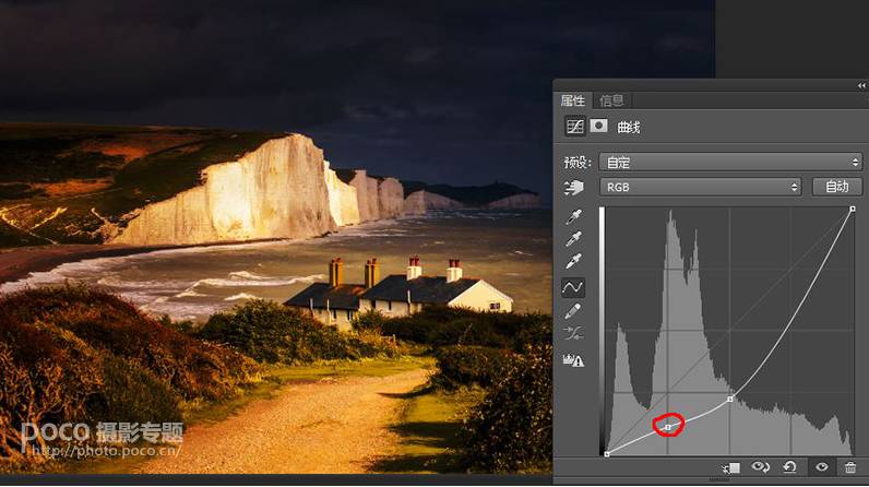 ps曲线在哪里_怎么用ps调照片_ps局部渐变曲线怎么调