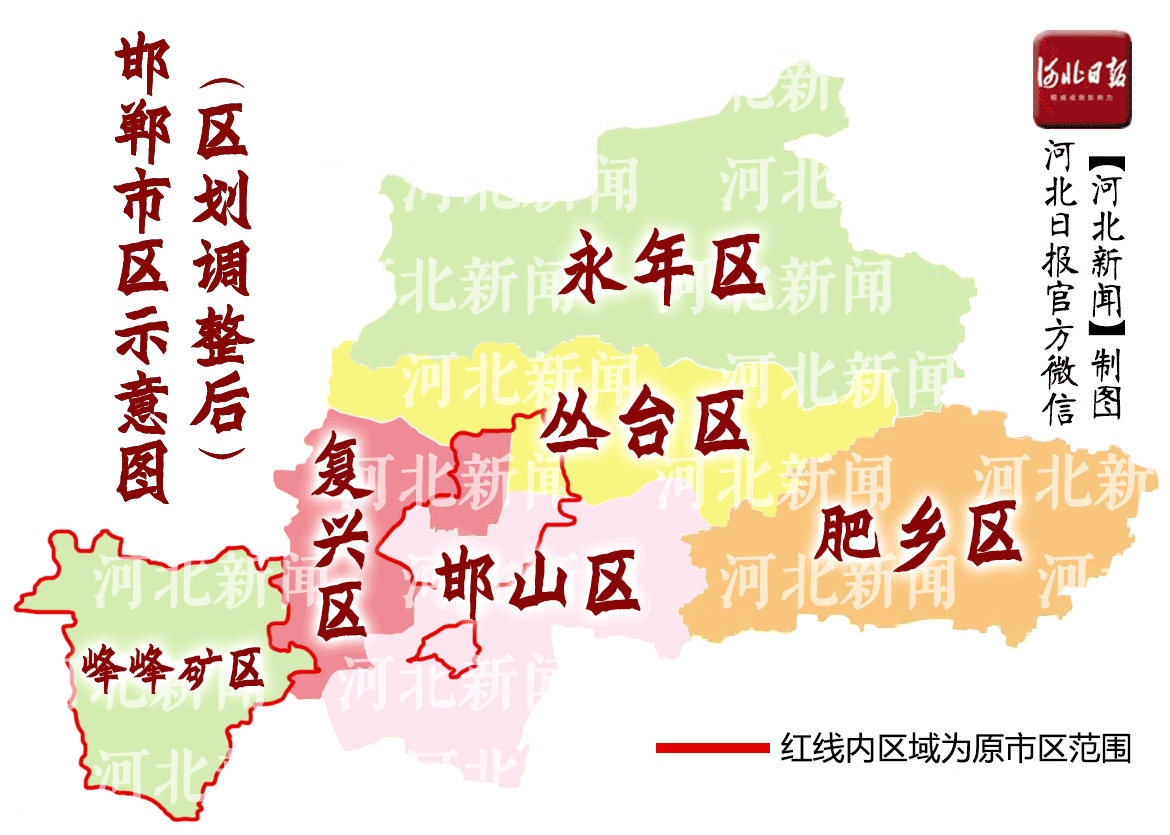 大事邯郸部分县市区行政区域大调整终于敲定了