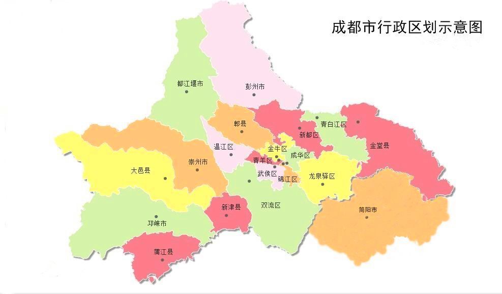 成都最大的县级市——简阳,接近2个崇州市,相当于36个锦江区图片