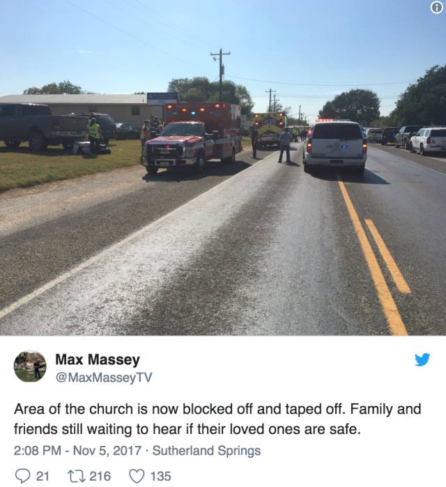 美国发生大规模枪击案，枪手血洗教堂-激流网