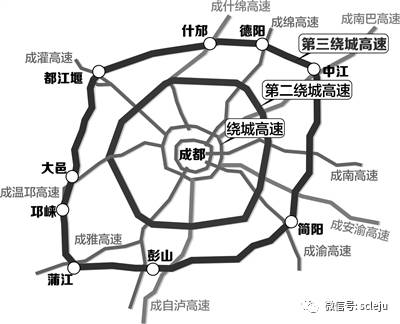 成都34年建7条环线 三绕南段有望年内通车