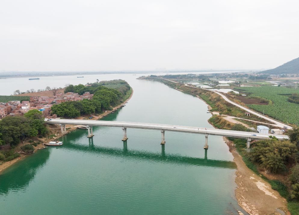 鼎湖沙浦沙洲岛大桥实现功能性通车-肇房网