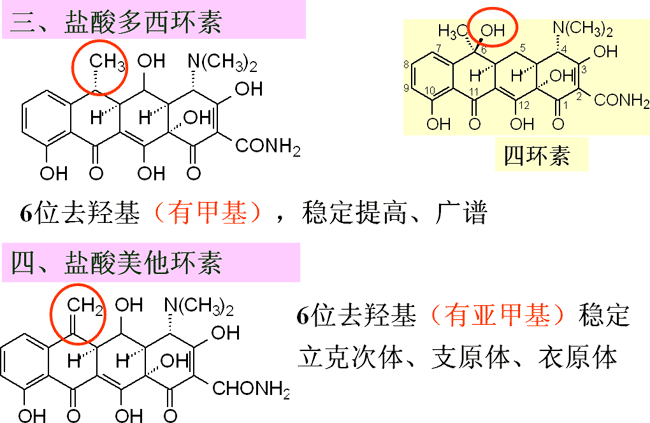 米诺环素 b.青霉素 c.氨曲南 d.阿莫西林 e.舒巴坦 3.为单环的β–