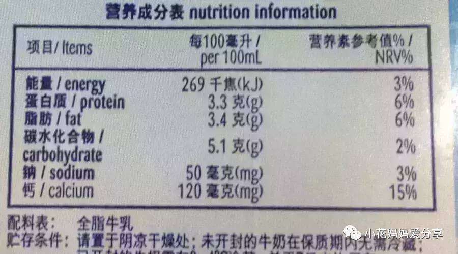 怎样选牛奶?看配料表啊(附18款国内外品牌牛奶专业测评)