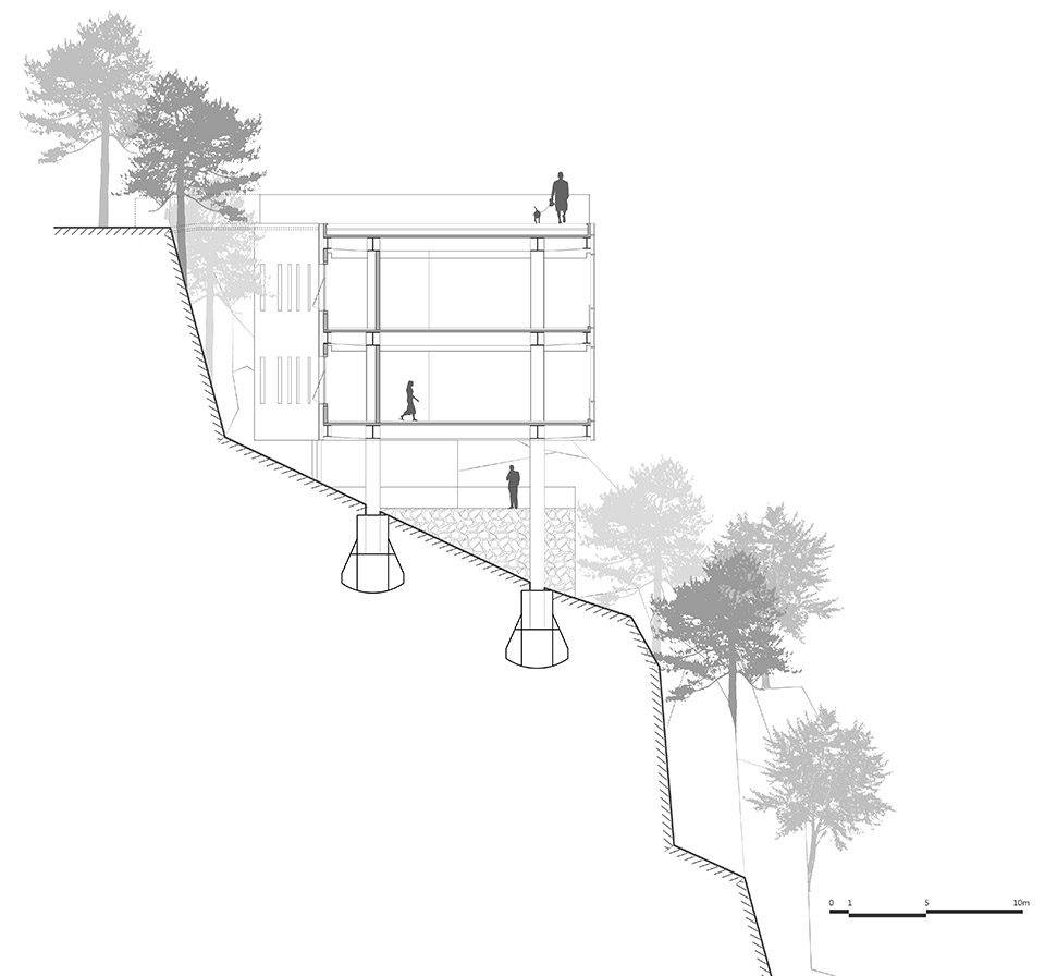 人文建筑设计新国家:安龙高度溶岩户外运动示范山地公园美术馆/三文ui基本知识设计图片
