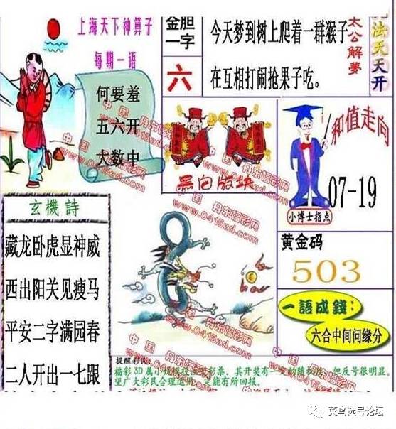 3d图谜: 3d字谜总汇: 2017321期3d晚秋(和值)谜:横竖两刀 d:买一赠二