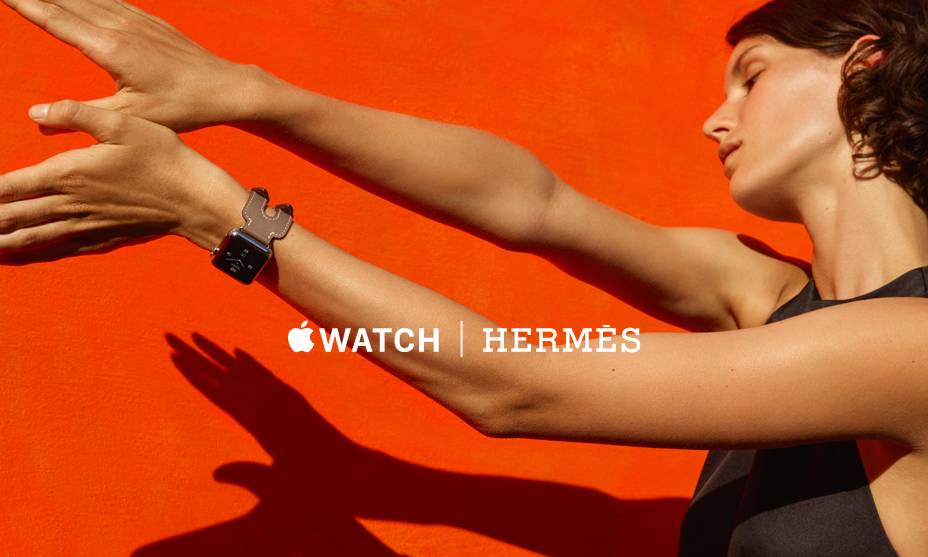 apple watch 爱马仕表带今日发售,苹果还发布了一段新广告