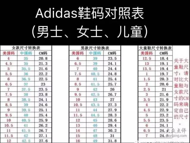鞋码对照表 网友采纳 所用的标号系统是不一样的 中国现在多用厘米