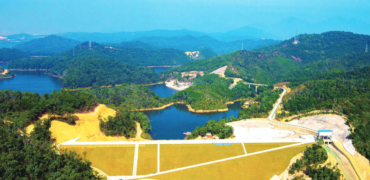 深圳最大"水缸—龙岗清林径水库年内即将完工!