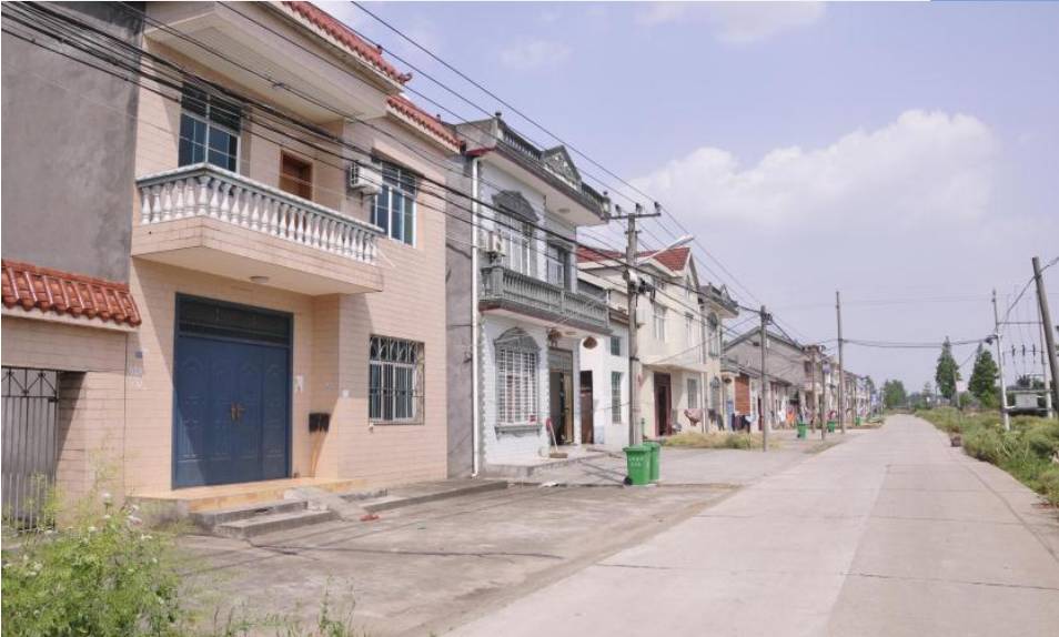 小村村地处张金镇东部,主要产业以虾稻联作为主.