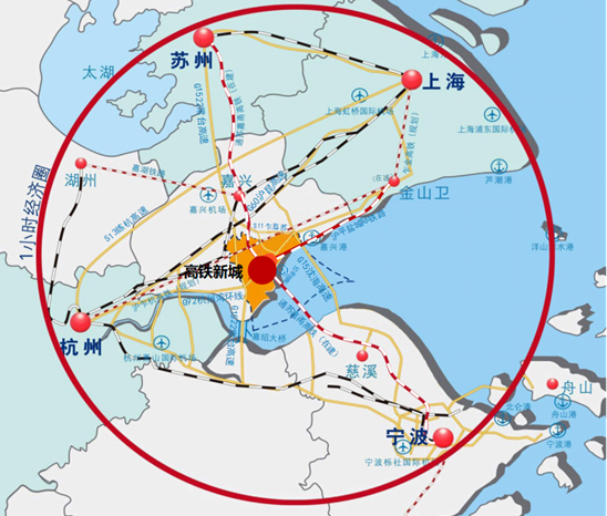 海盐向国际发出高铁新城城市设计及重点片区建筑概念设计方案征集令