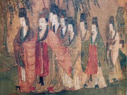 从中国历代服饰看古代名画