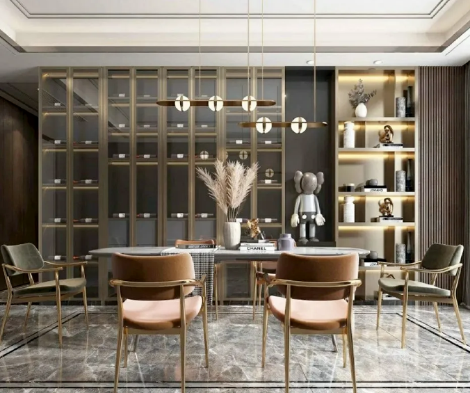 轻奢酒柜，展现迷人时尚感_9