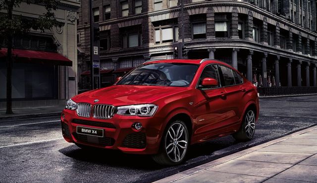 1,宝马x4下面推荐五款红色suv,同时,豪姐也祝豪粉儿们2018红红火火!