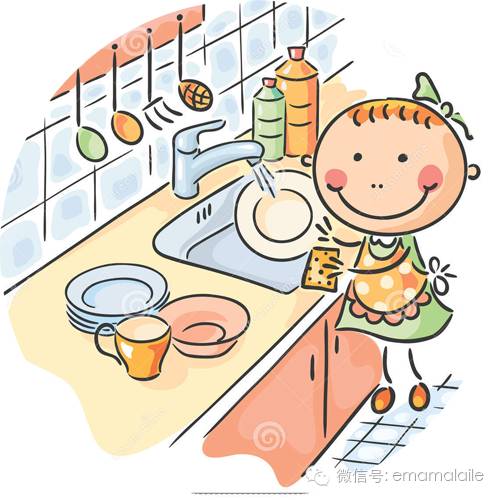 鹅妈妈童谣二十五:wash the dishes