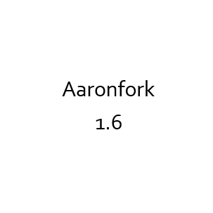 Aaronfork 周常推荐 1.6