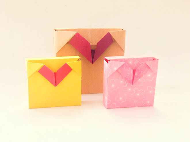 diy一款带盖的爱心礼物盒,推荐卡纸折叠!