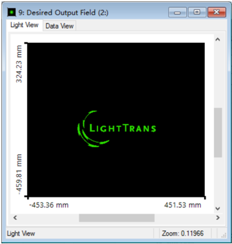 VirtualLab运用：优化衍射扩散反射镜以生成任意的光图案的图3