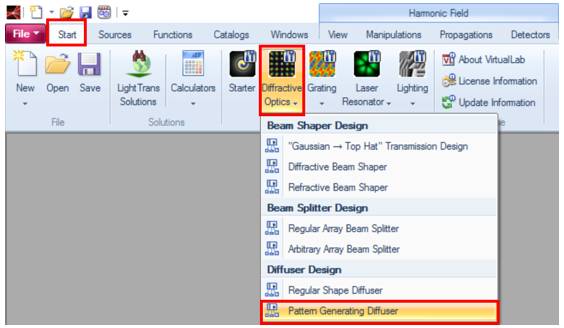 VirtualLab运用：优化衍射扩散反射镜以生成任意的光图案的图5