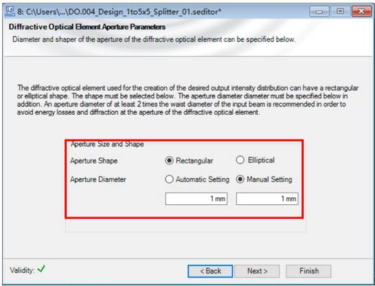 【VirtualLab运用】设计和优化衍射1：5×5光束分束器元件的图12