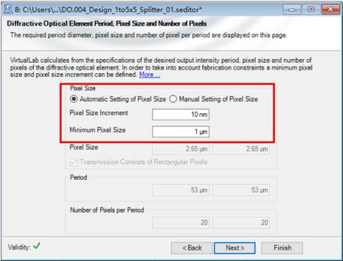 【VirtualLab运用】设计和优化衍射1：5×5光束分束器元件的图14