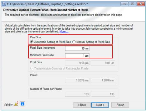 VirtualLab Fusion：设计和优化衍射光扩散器以生成高帽的图14