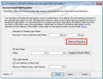 VirtualLab运用：设计和优化衍射扩散器生成2D光模式的图13