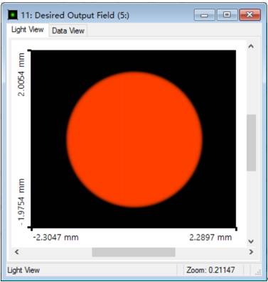 VirtualLab Fusion：衍射光束整形镜的优化（1）的图3