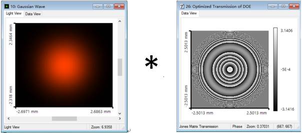 VirtualLab Fusion：衍射光束整形镜的优化（2）的图6