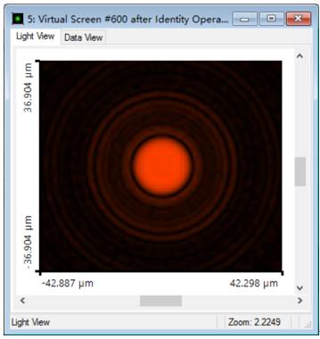 VirtualLab Fusion：模拟由衍射光束整形器和非球面透镜组成的非近轴光束整形系统的图6