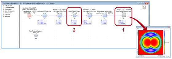 【VirtualLab運用】通過使用錐透鏡對生成貝塞爾光束以優化焦斑大小和焦深的圖20