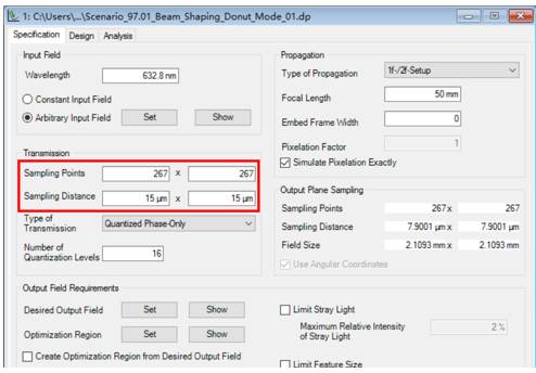 VirtualLab Fusion：高斯激光光束重塑成Donut模式的图11