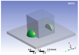 用于仿真和分析激光晶体封装技术中诱导应力的方法的图3