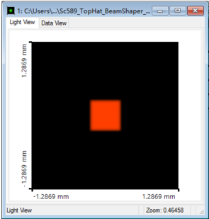 VirtualLab运用：设计和优化衍射光束整形元件来生成矩形高帽的图3
