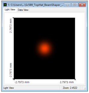 VirtualLab运用：设计和优化衍射光束整形元件来生成矩形高帽的图2