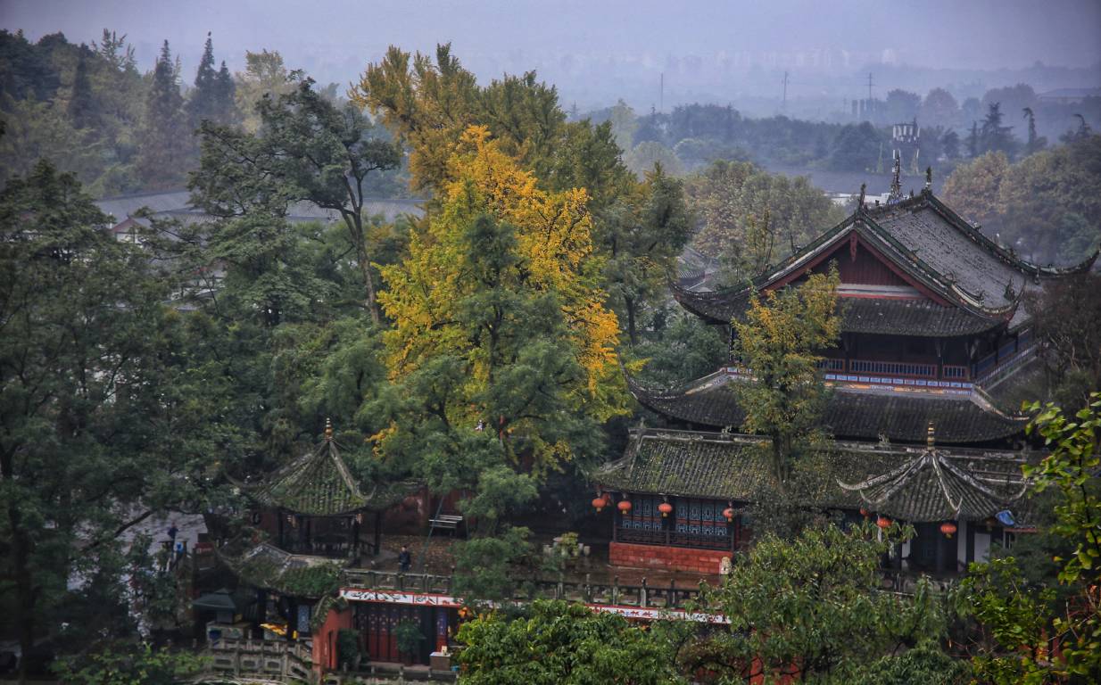 离温江不远的9处天然氧吧冬景来了甚是迷人