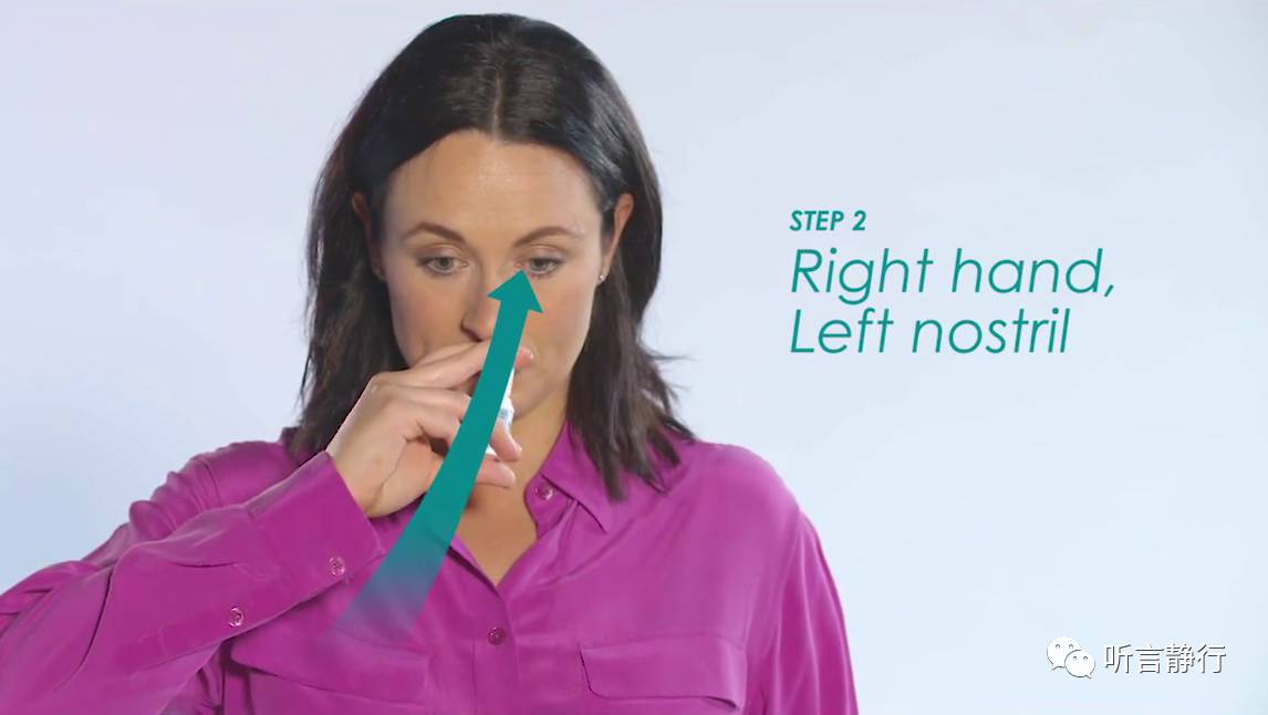 正确的喷鼻方法x技术