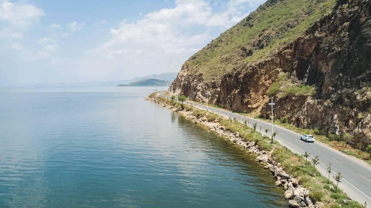 洱海环湖路最美的一段