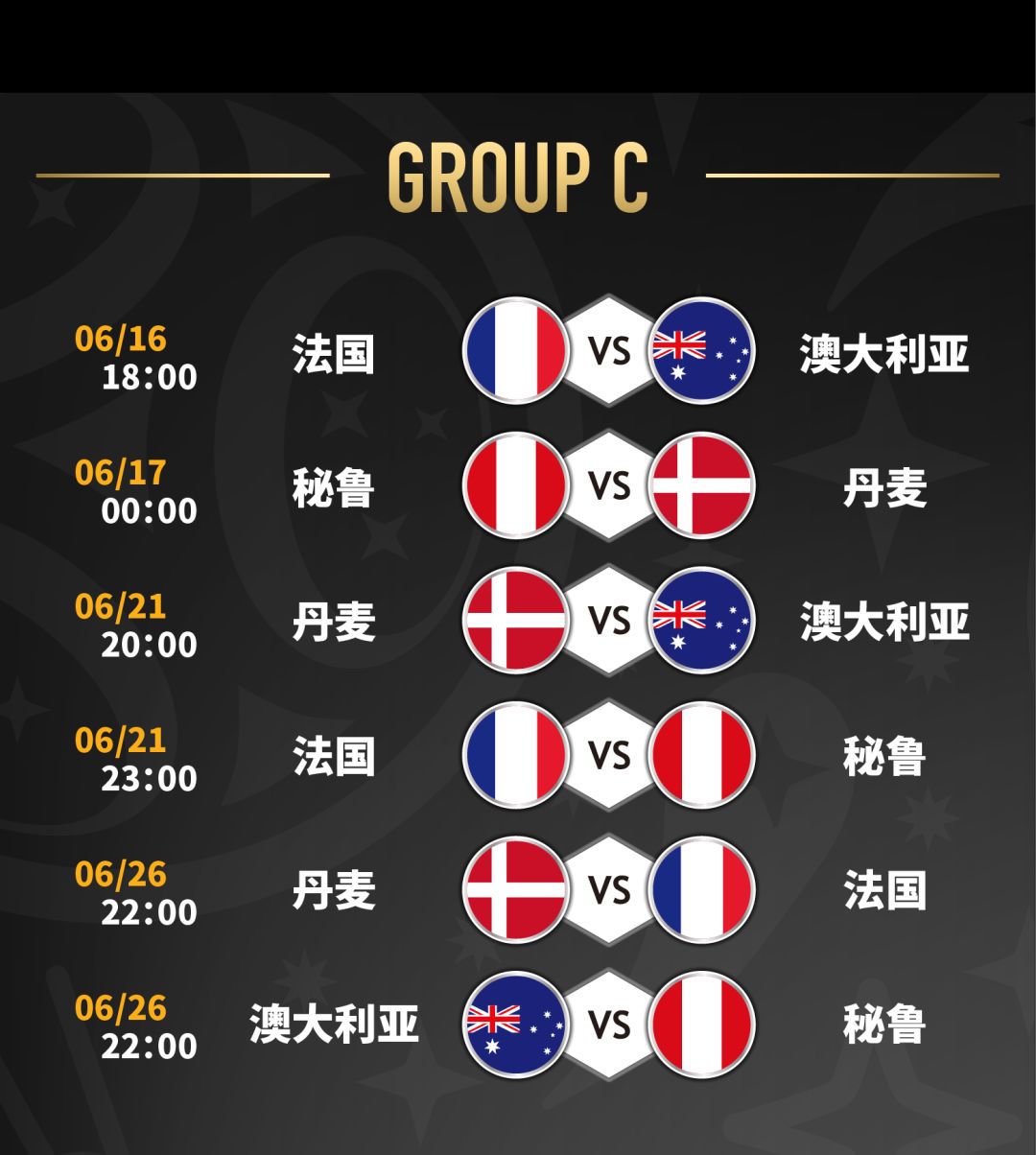 2018俄罗斯世界杯赛程表(珍藏版)