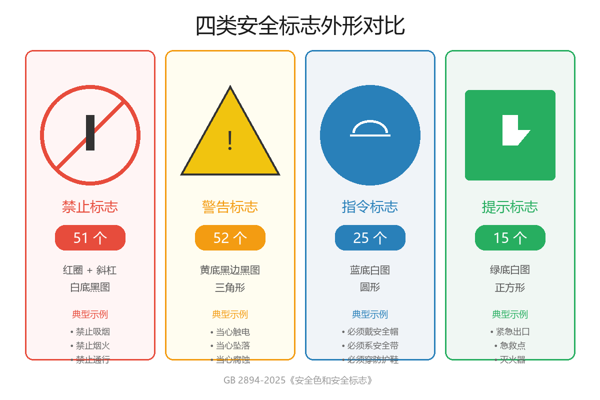 图片[2]-💀 还在用旧版安全标志？最高罚20万！2025新标全解读来了-规范图集|经验交流-金瓦刀