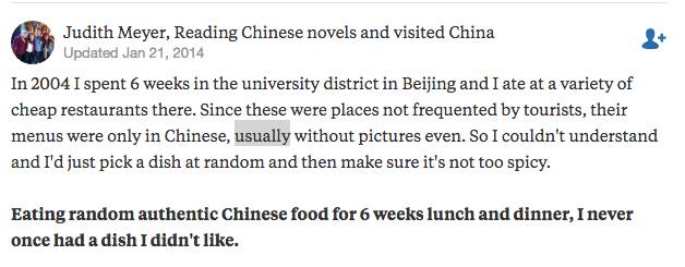 在中国菜面前，外国吃货纷纷表示，后悔没有