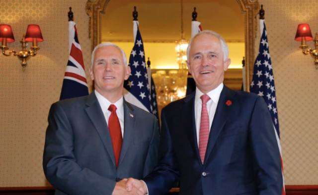 美副总统来澳欲就朝鲜核问题，联合澳洲，拉中国入伙？
