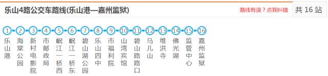 乐山最新最全公交路线收发时间和价格还不赶紧收藏