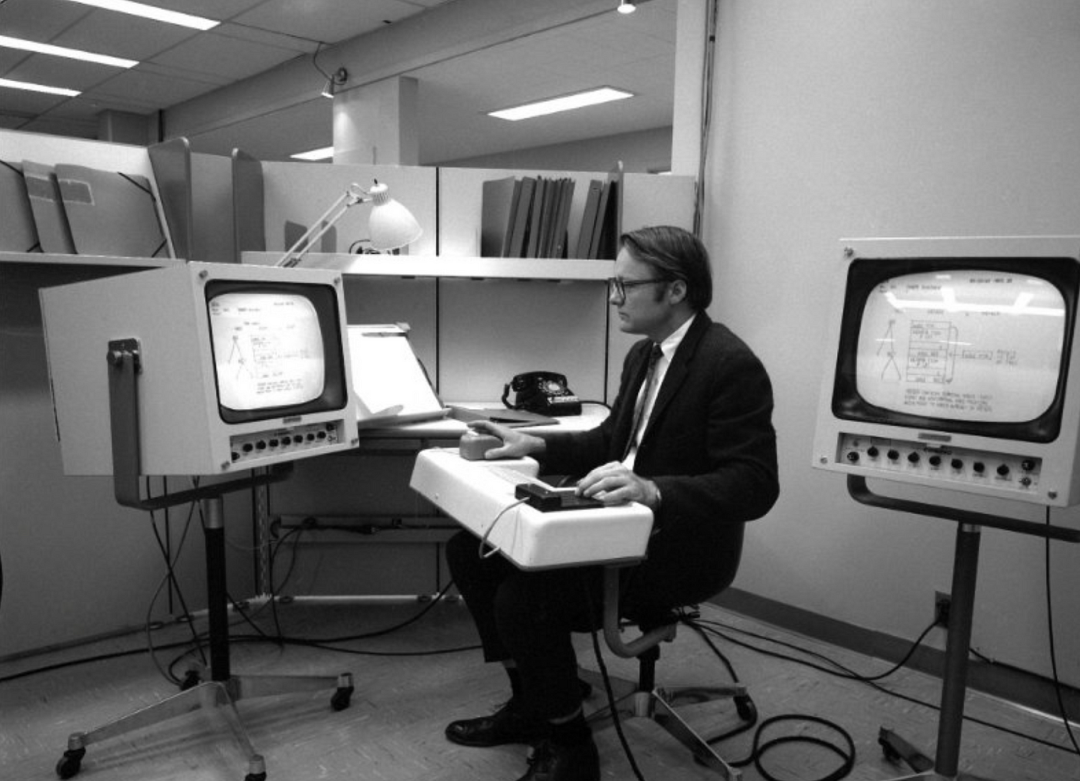 每个交互设计师都应该看的视频(1968年，道格拉斯-恩格尔巴特（Douglas Engelbart) - 云瑞设计