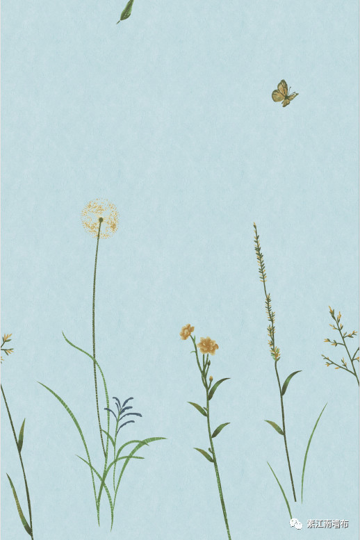 素江南墙布加盟产品 刺绣墙布效果图_10