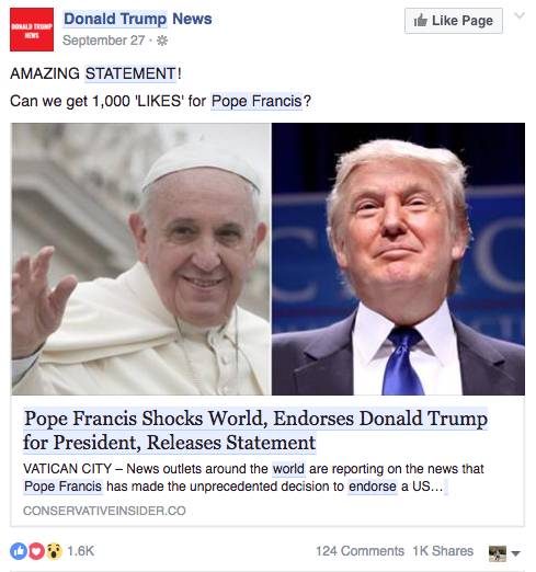 (截图来源：Facebook，版权属于原作者所有)