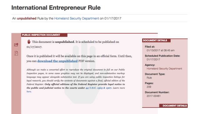 (截图来自federalregister.gov，版权属于原作者)