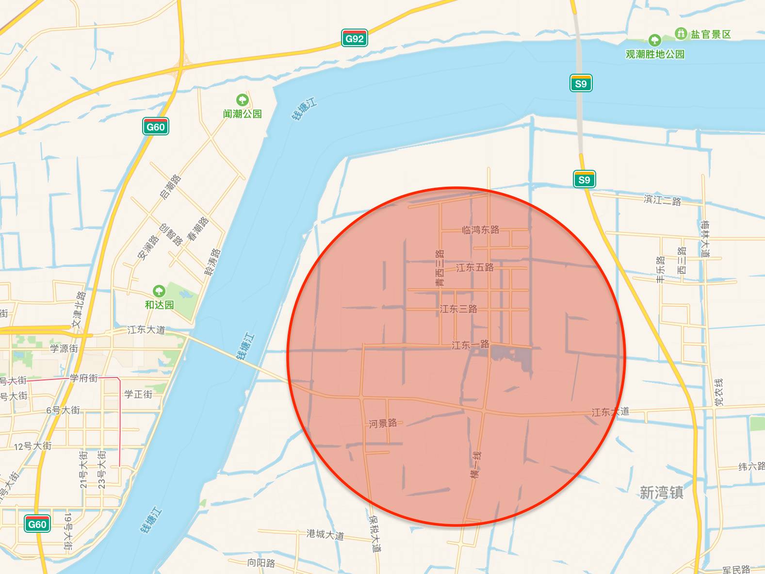 城东新城, 瓜沥新城,临浦新城,义蓬,瓶窑,老余杭,良渚,塘栖十大区域